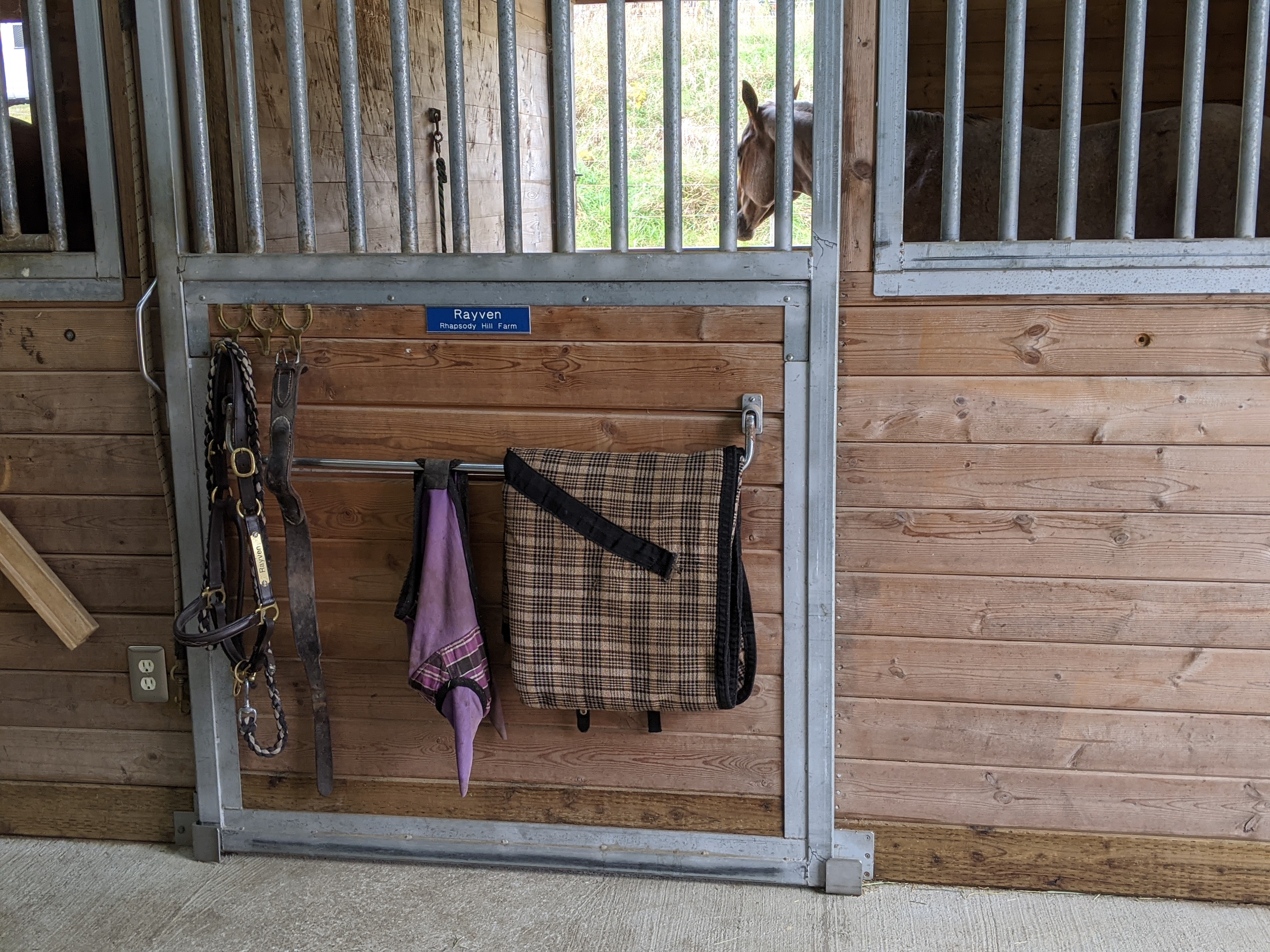 barn organization, barn aisle organization, neat barn aisle, tidy barn aisle, clean barn, barn hacks